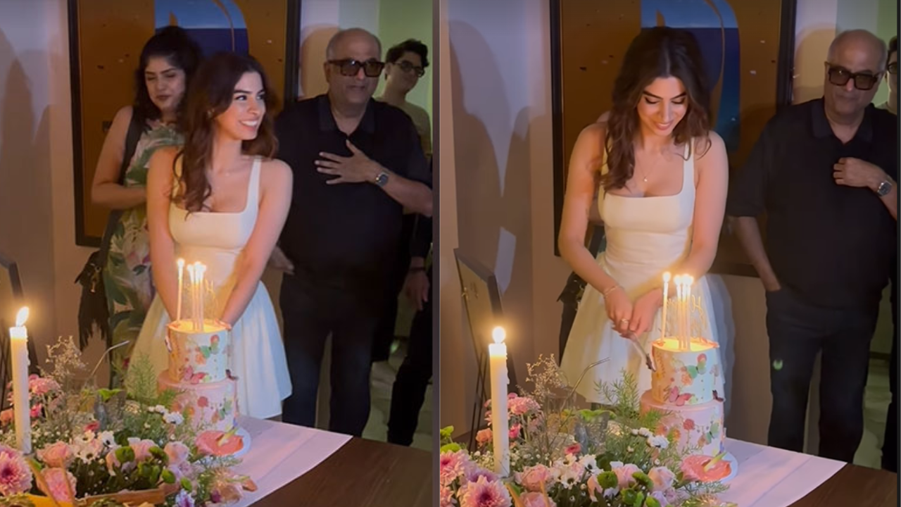 Khushi Kapoor Celebrates Birthday With Dad Boney Kapoor And Fam. See Pics