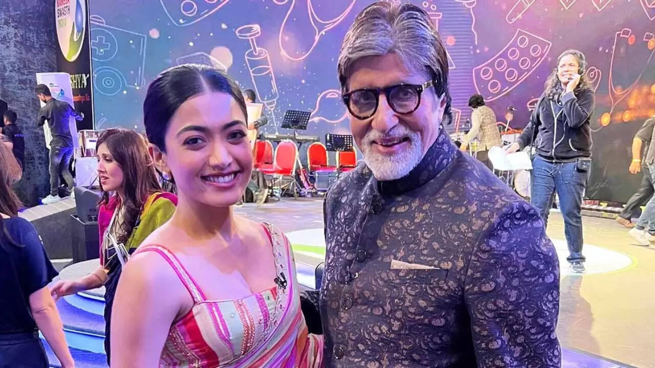 Amitabh Bachchan Expresses Concern On Goodbye Co-Star Rashmika Mandanna's Viral Deepfake Video