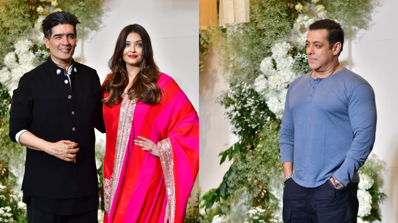 Aishwarya Rai Bachchan EXITS Manish Malhotra's Diwali Bash Soon After Ex Salman Khan's Entry