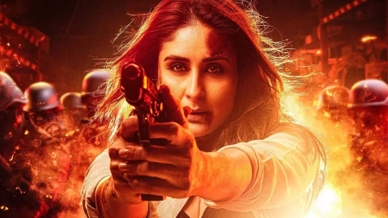 Singham 3: Kareena Kapoor Is A Roaring Ghayal Sherni In Fiery 1st Look From Rohit Shetty Film