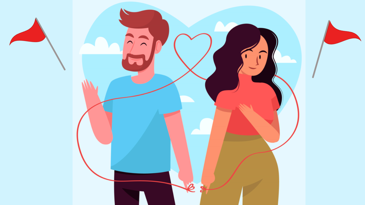 Why do people ignore red flags in relationships? Pic Credit: Freepik