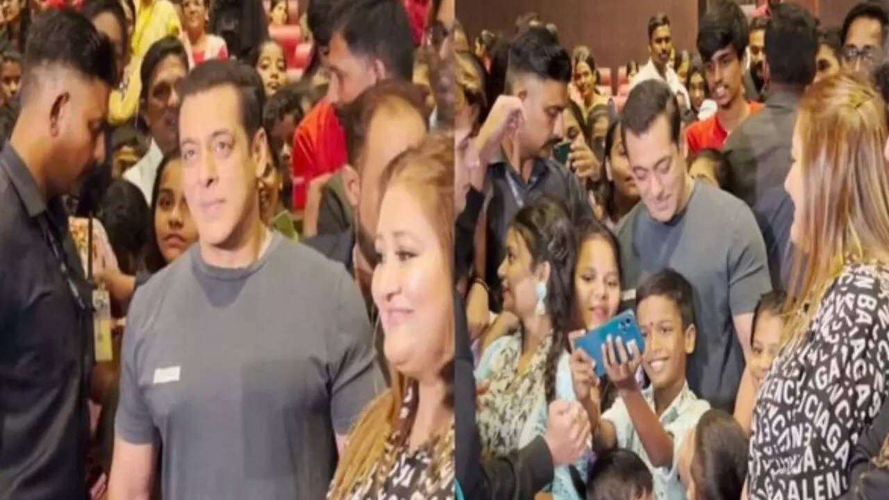 Salman Khan Celebrates Children’s Day, Tiger 3 Success With Kids. WATCH