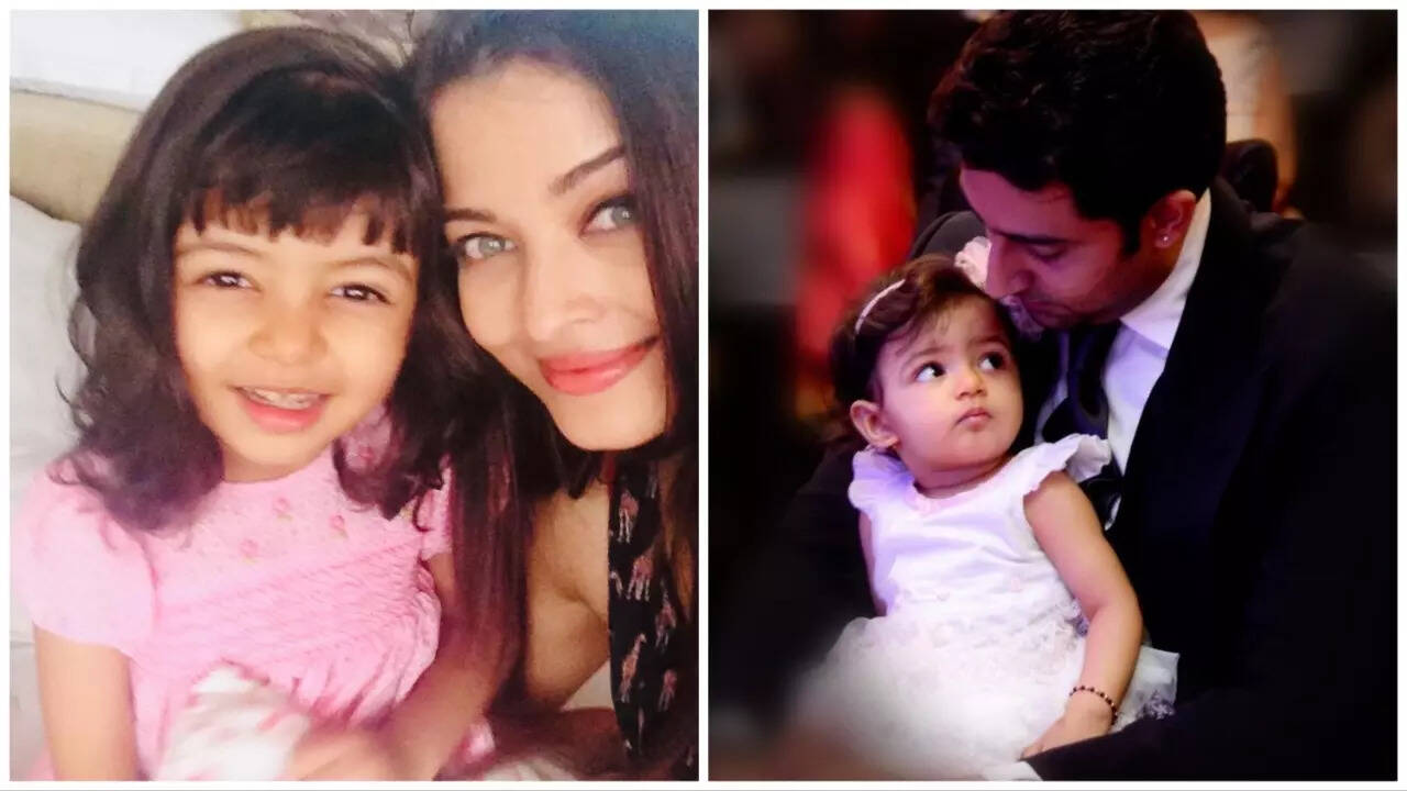 Aishwarya and Abhishek on Aaradhya Bachchan's 12th birthday