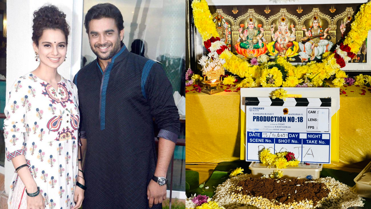 Kangana Ranaut, R Madhavan Reunite For Psychological Thriller After Tanu Weds Manu. Actress Drops Pooja Ceremony Pic