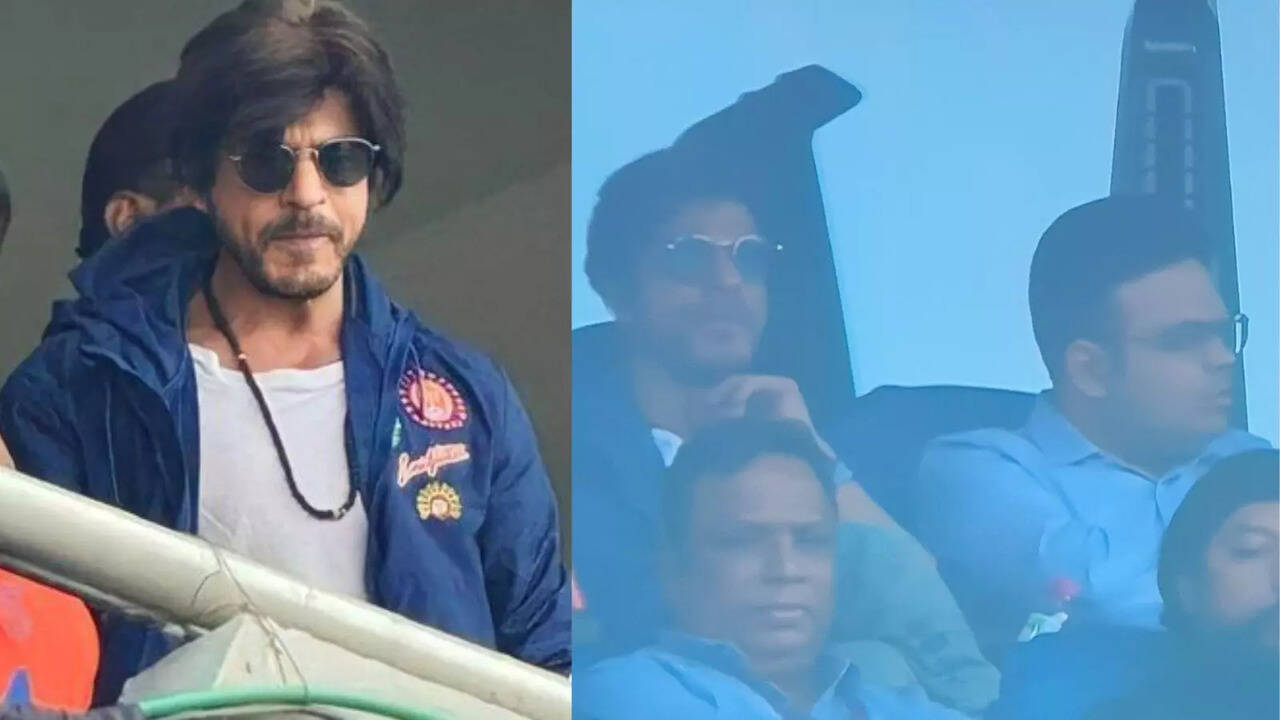 IND Vs AUS WC 2023: SRK, Jay Shah Root For Team Blue, Deepika-Ranveer And More Stars Enjoy Match