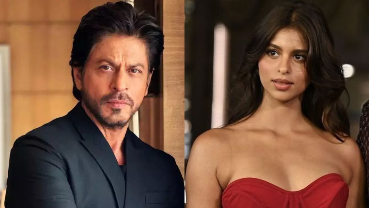 Suhana Khan and srk