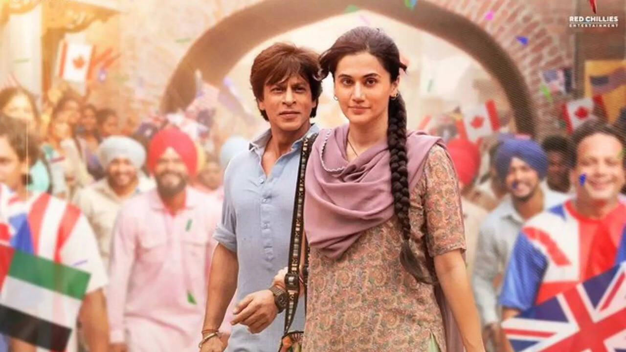 Dunki Drop 2: Shah Rukh Khan, Taapsee Pannu's Song Lutt Putt Gaya Poster Is Giving Desi Shaadi. Check Here