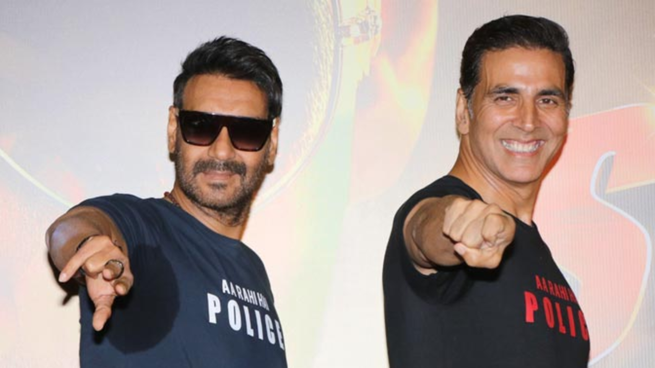 Akshay Kumar and Ajay Devgn