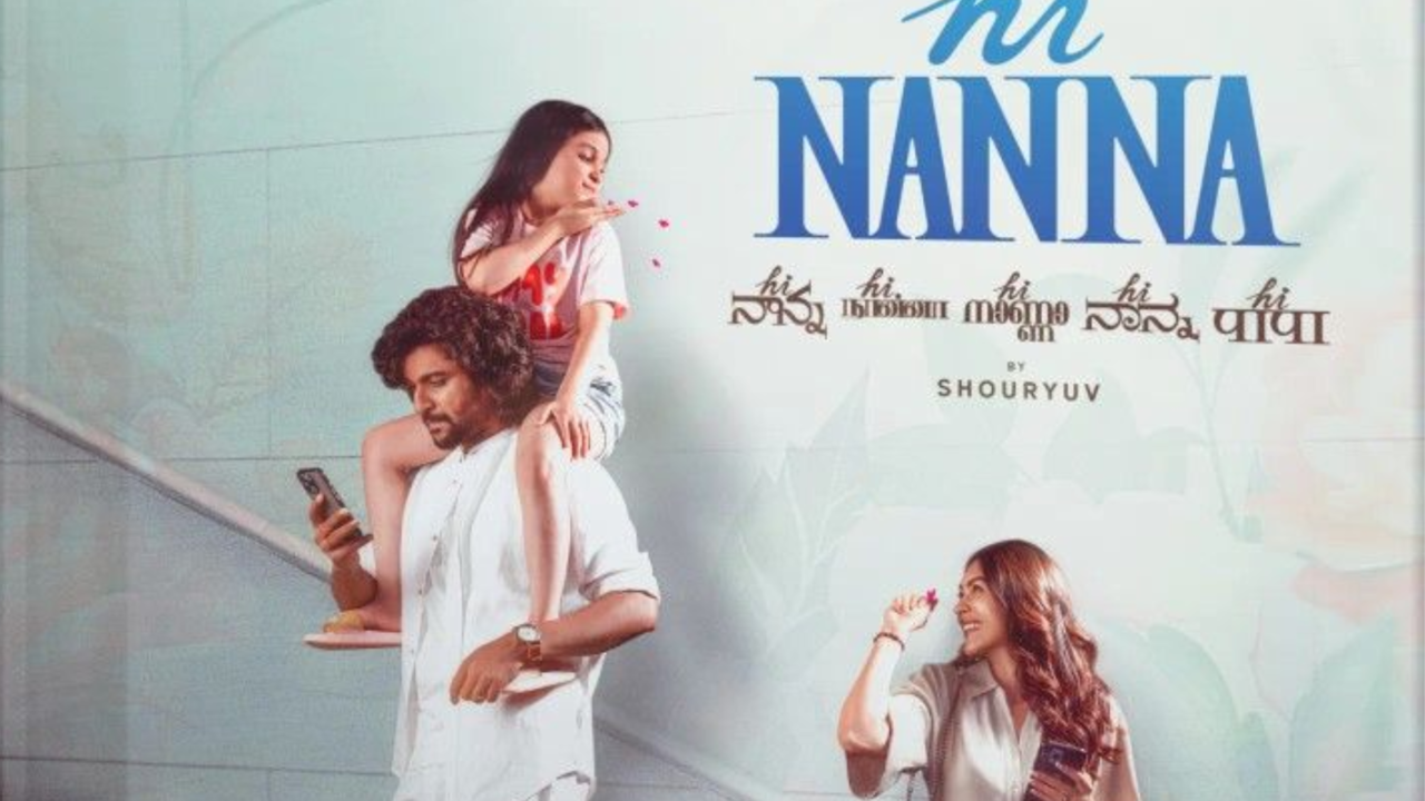 Hi Nanna Trailer: Nani, Kiara Khanna, Mrunal Thakur Take Us Through Emotional Journey Of A Father-Daughter Duo