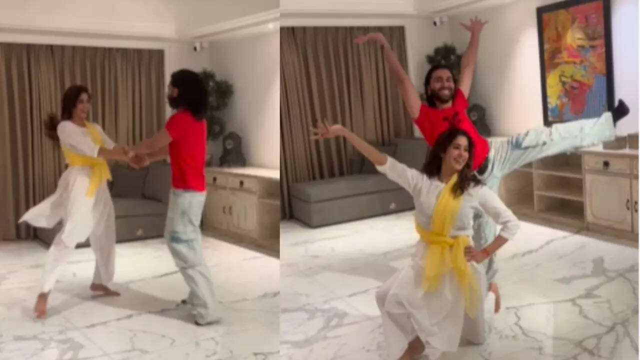 Orry, Jahnvi Kapoor Groove To Pinga Ga Pori In Viral Dance Video. Netizens Say 'OMG So Cute'