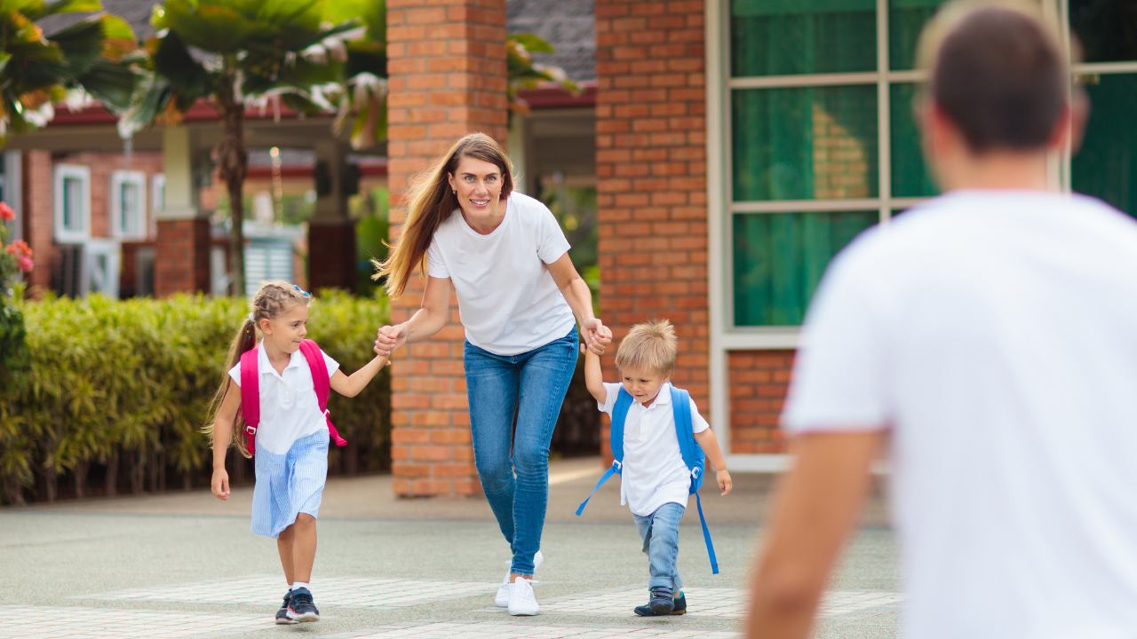 Engage in meaningful conversations with your children after picking them up from school to strengthen your bond. Pic Credit: Canva