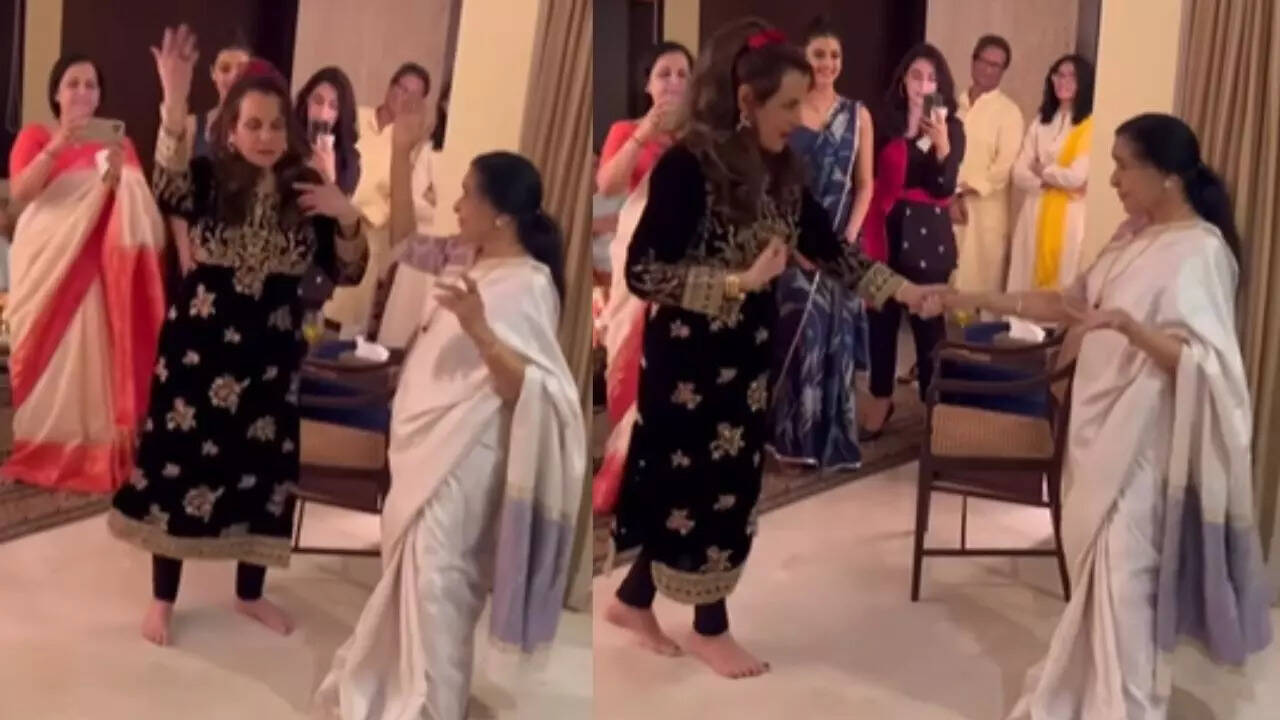 asha bhosle dance video