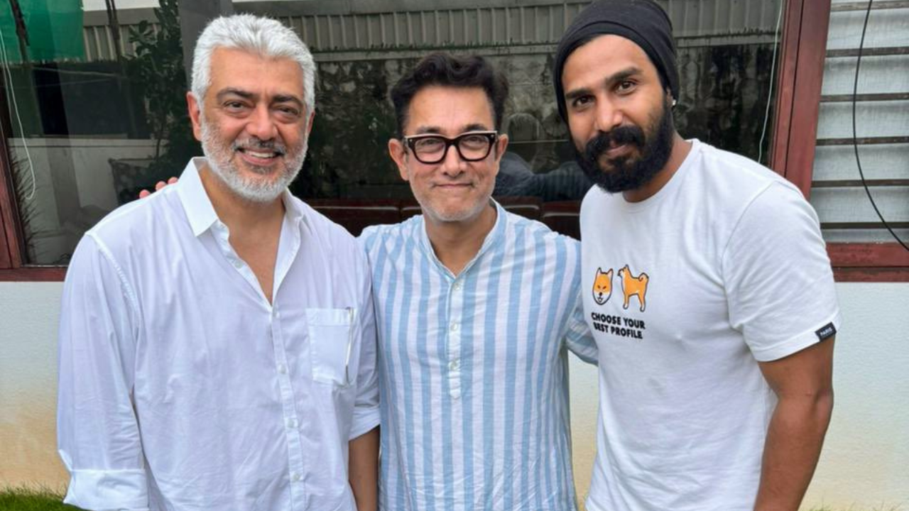 Ajith Kumar Visits Aamir Khan, Vishnu Vishal After Rescuing Them From Chennai Floods