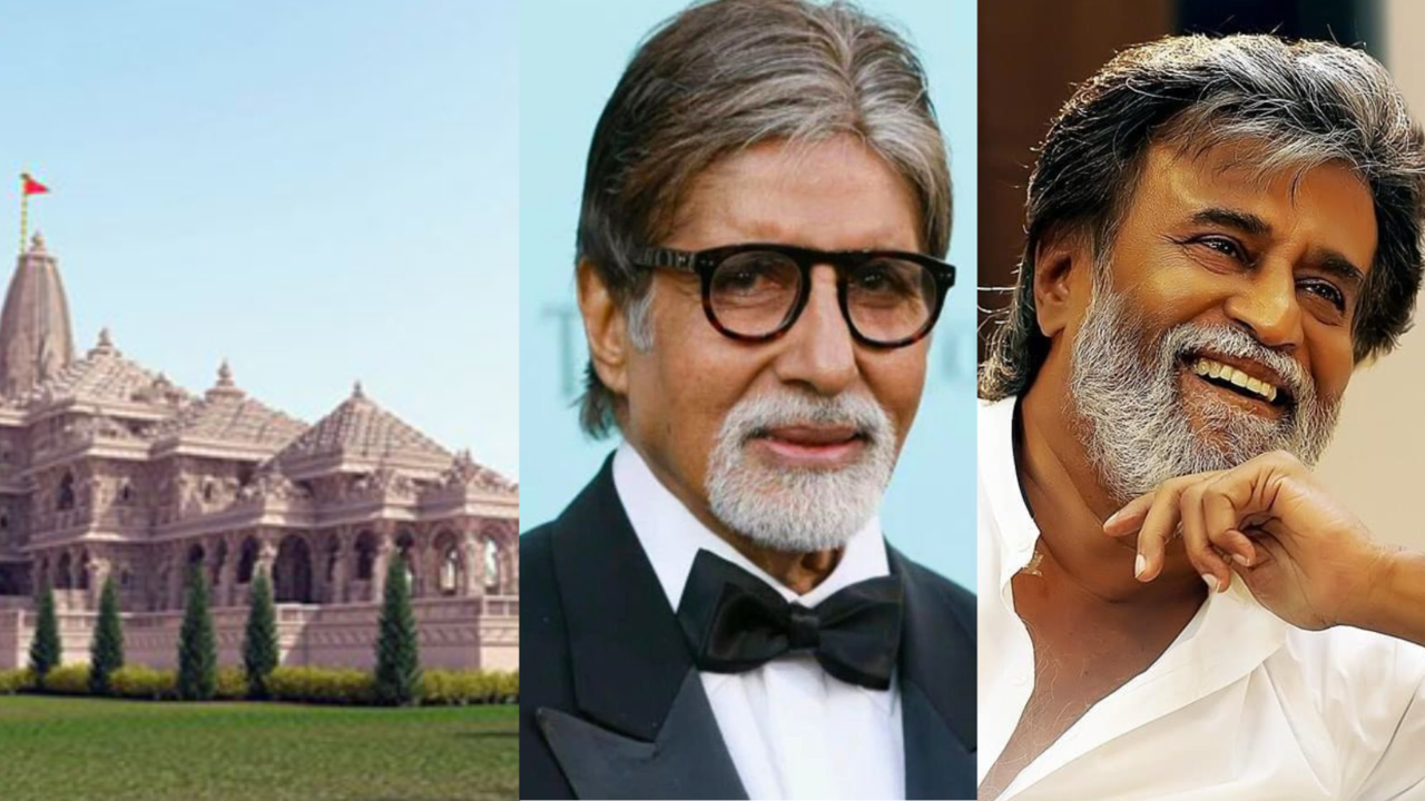 Amitabh Bachchan, Akshay Kumar, Rajinikanth, More Celebs Invited For 'Pran Pratishtha' Of Ram Temple in Ayodhya