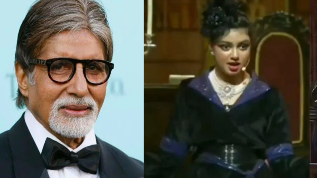 Amitabh Bachchan LAUDS Granddaughter Aaradhya's Annual Day Performance, Says 'Completely Natural On Stage...'