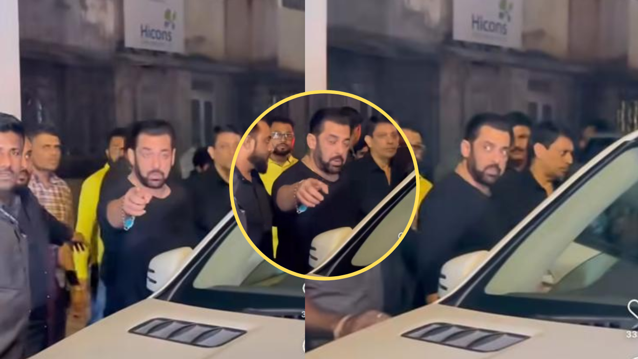 Salman Khan Gets Angry on Paparazzi