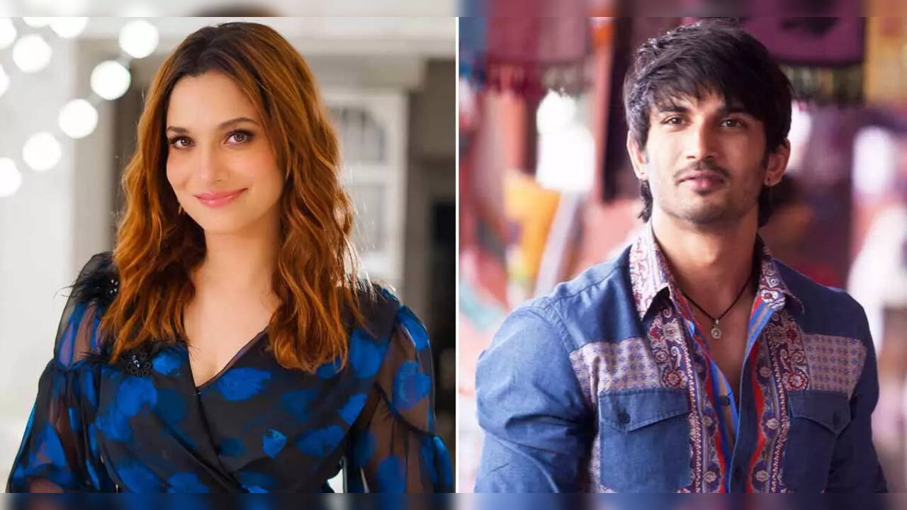 Ankita Lokhande on Sushant Singh Rajput romantic kiss scene