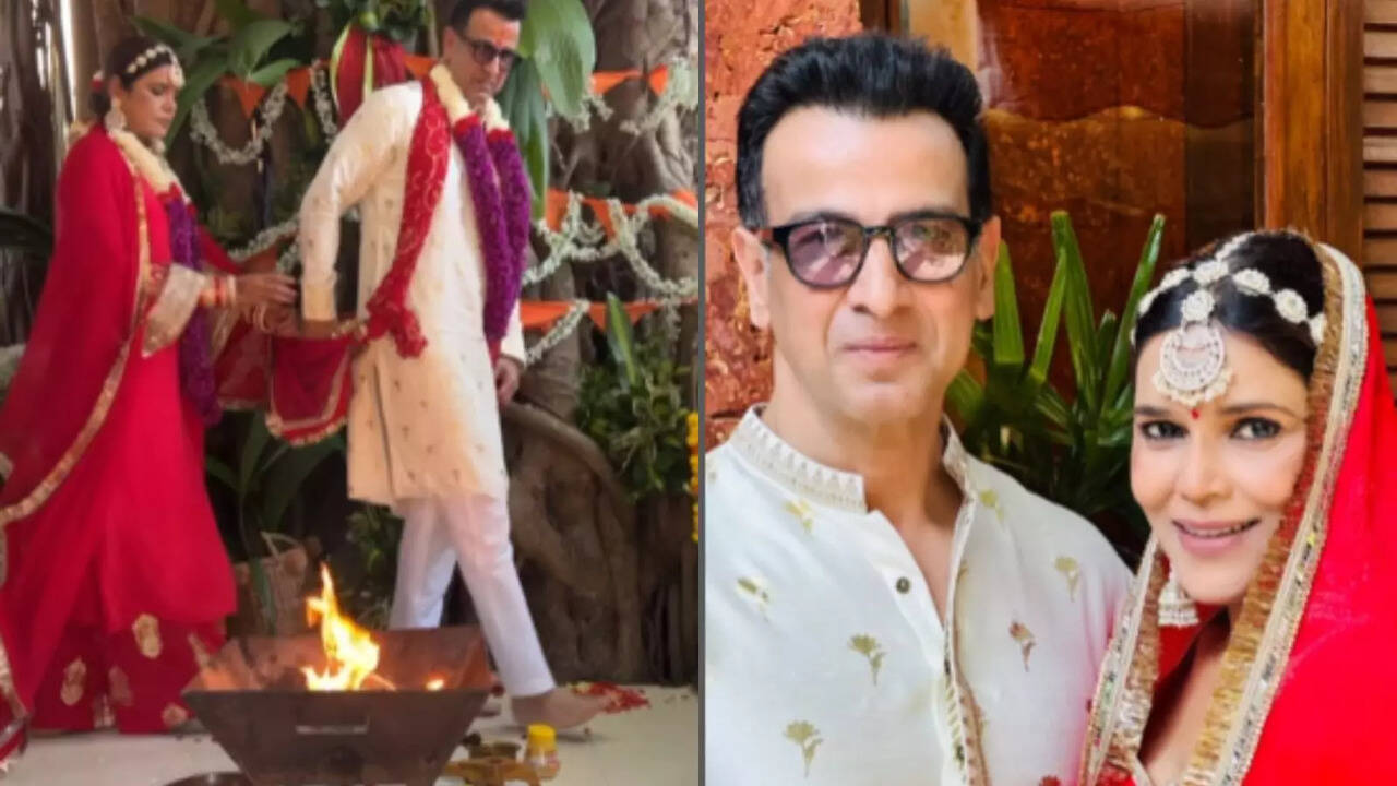 Ronit Roy, Wife Neelam Renew Their Wedding Vows, Takes Saath Phere: Hazaaron Baar Byaah Tujhi Se Karoonga