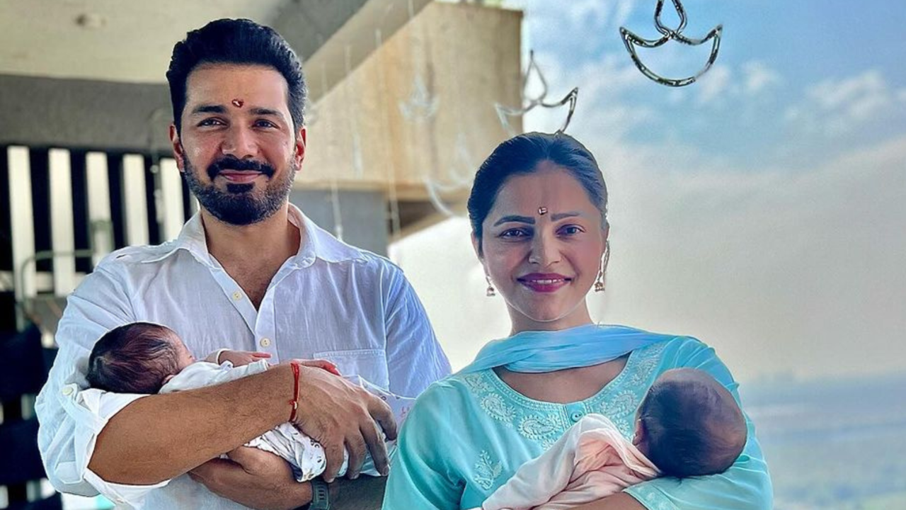 Rubina Dilaik, Abhinav Shukla Drops FIRST Glimpse Of Twin Daughters Jeeva, Edhaa. Know Meaning Of Their Names