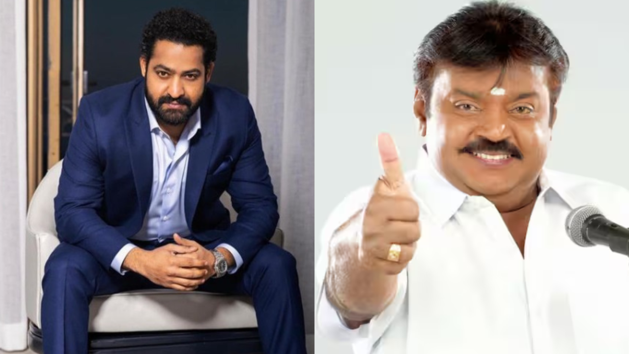 RRR Actor Jr NTR Mourns The Demise Of Tamil Star Vijayakanth, Calls Him 'A True Powerhouse'