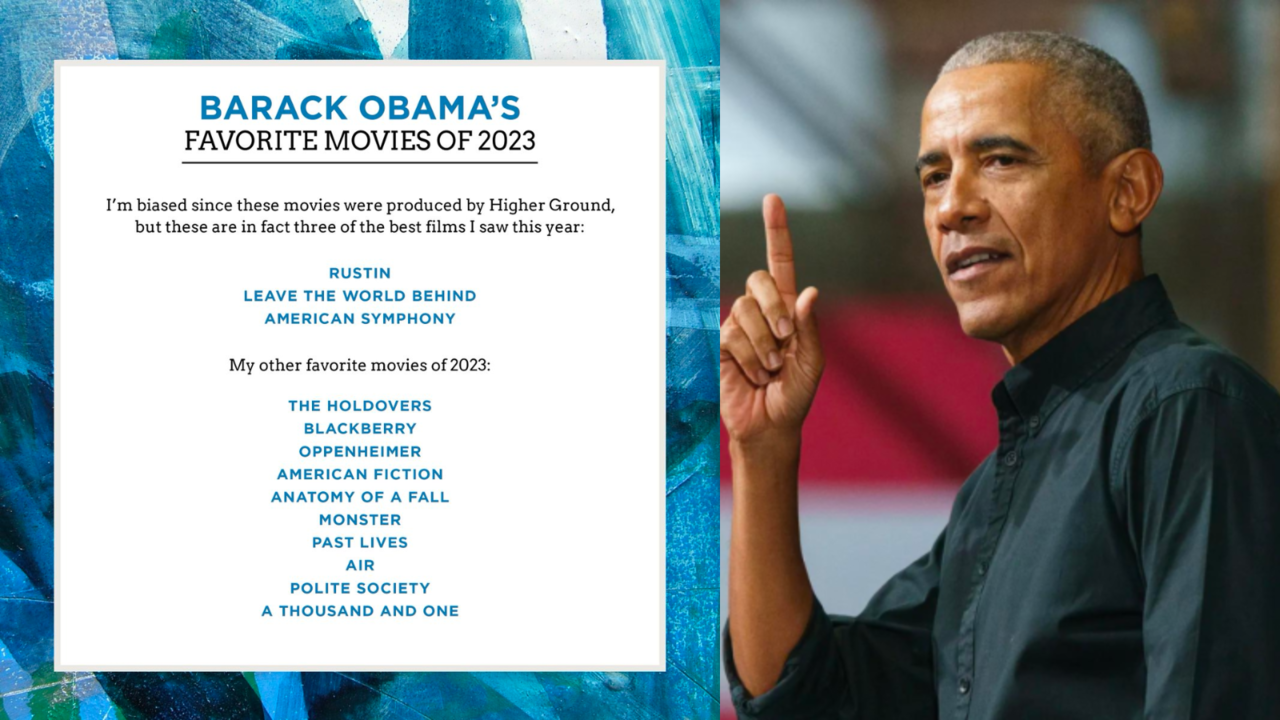 Barack Obama Has The Internet Buzzing, Reveals List Of Favourite Movies Of 2023