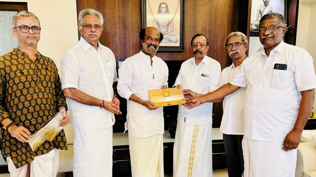 Rajnikanth Receives Ram Mandir Inauguration Invite