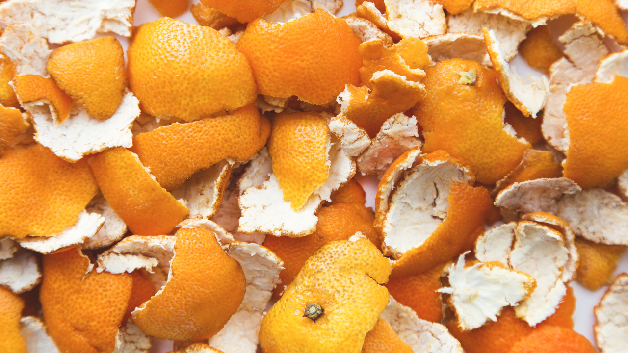 Homemade Face Masks Using Orange Peels