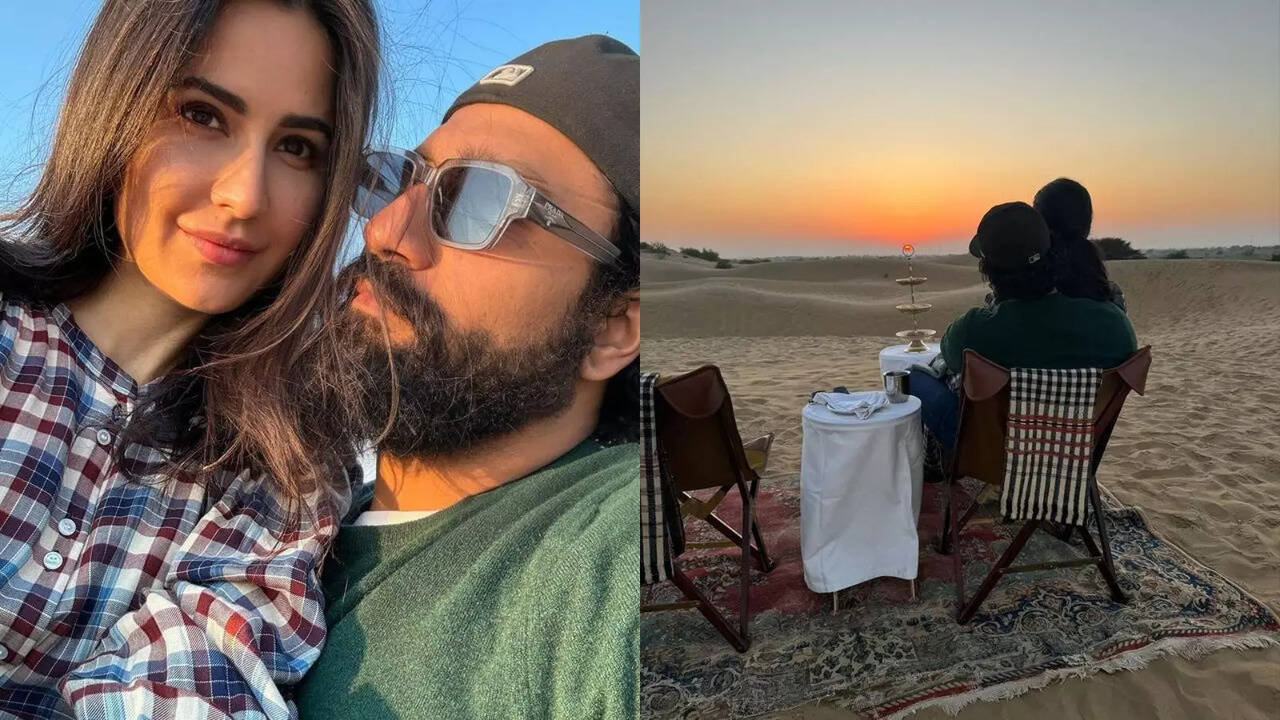 Pyaar, Aaraam, Sunset Aur Thand! Katrina Kaif Drops 'Khoobsurat' Pics From Romantic Rajasthan Vacay With Hubby Vicky Kaushal