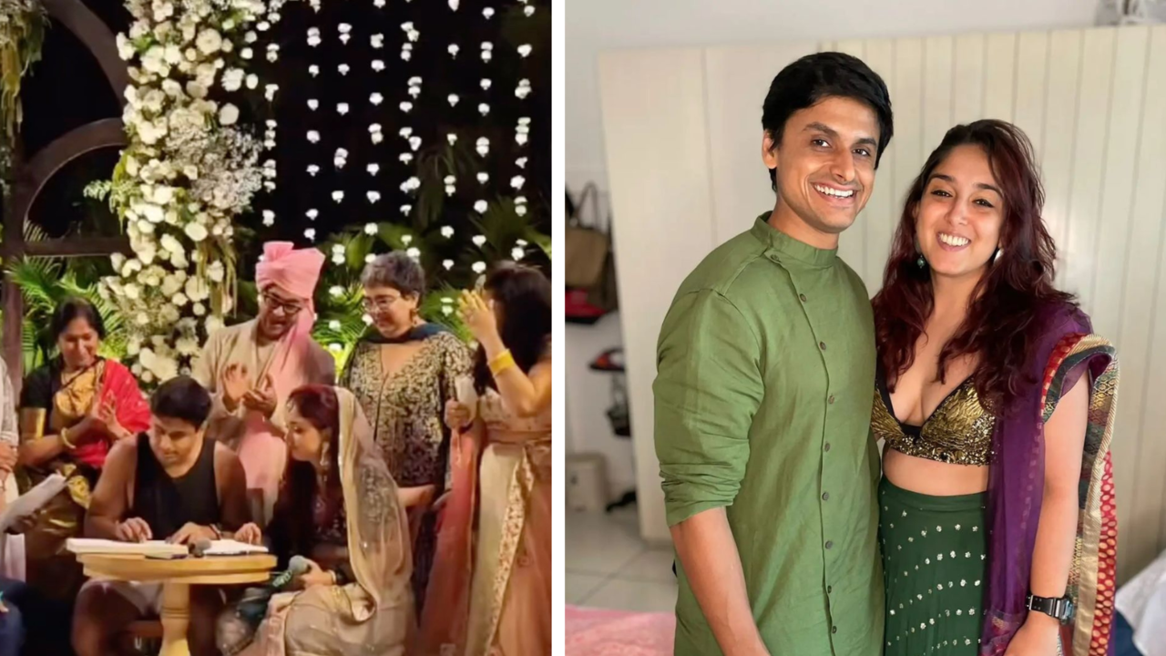 Ira Khan, Nupur Shikhare Get Married: Aamir Khan, Reena Dutta And More Cheer For Newlyweds. Watch Video