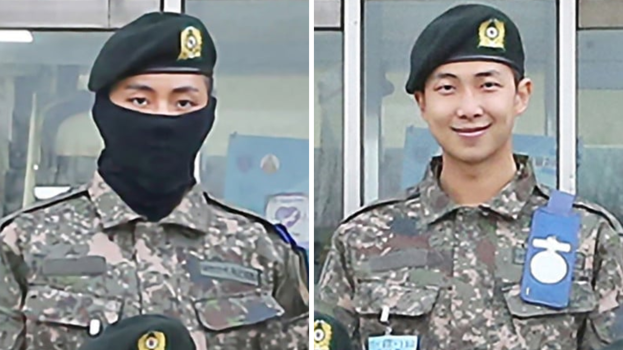 BTS' RM Gets Appointed As Platoon Leader, ARMY Express Pride As New Military PICS Go Viral