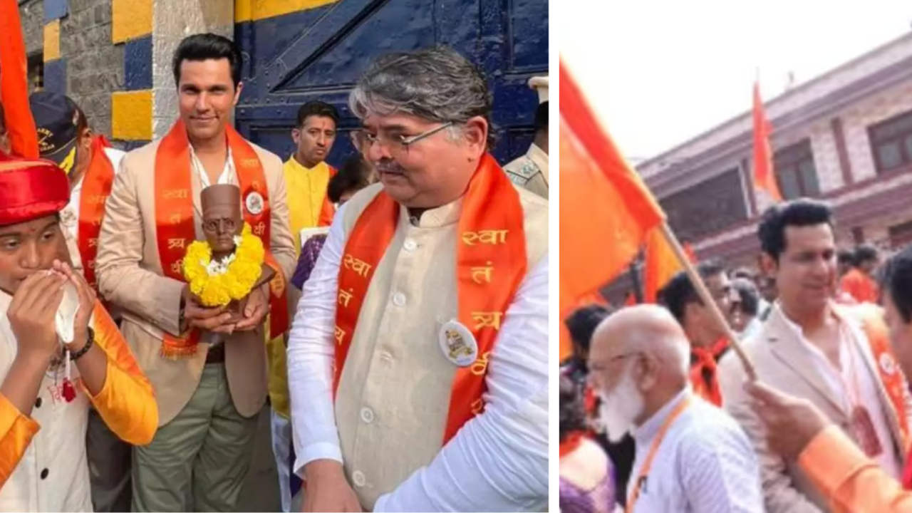 Very Historic Day: Randeep Hooda As He Inaugurates Swatantraveer Savarkar Mukti Shatabdi Yatra At Yerwada Central Jail In Pune