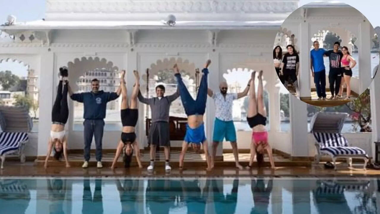 Inside Ira Khan, Nupur Shikhare Udaipur Wedding: Newlyweds Do Handstand Poolside Ahead Of Pre-Festivities