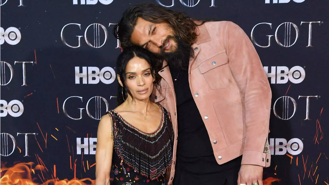 Lisa Bonet and Jason Momoa