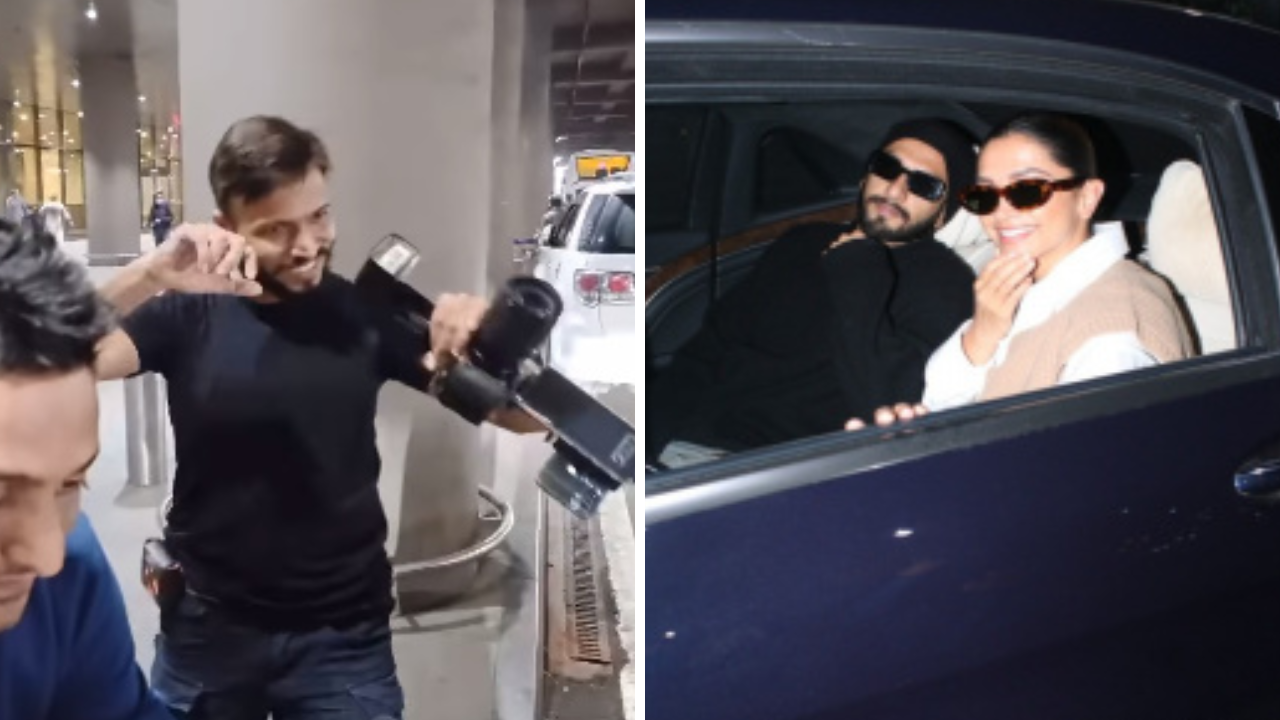 Deepika Padukone, Ranveer Singh Break Into Dance As Paparazzi Grooves To Sher Khul Gaye In Viral Video, Netizens Say 'How Cute'