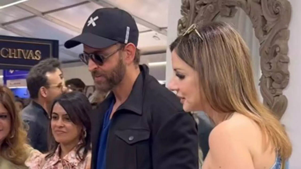 Ex-Couple Hrithik Roshan, Sussanne Khan SPOTTED Together