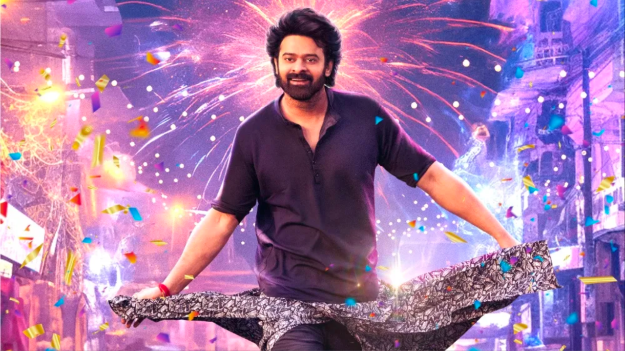 The Raja Saab First Look OUT! Lungi Clad-Prabhas Promises Horror Comedy Laughs