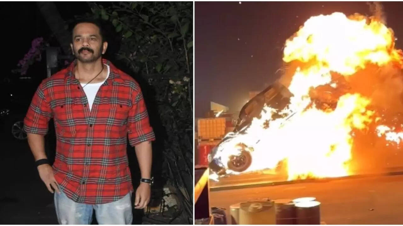 Rohit Shetty share BTS video from Singham again set