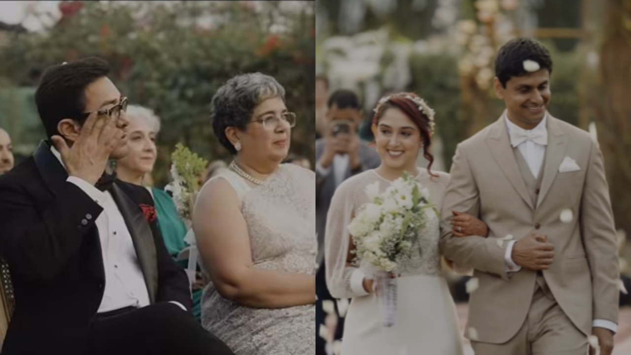 Ira Khan, Nupur Shikhare Wedding Video OUT! Aamir Khan Cries At Daughter's Wedding, Family Danced The Night Away