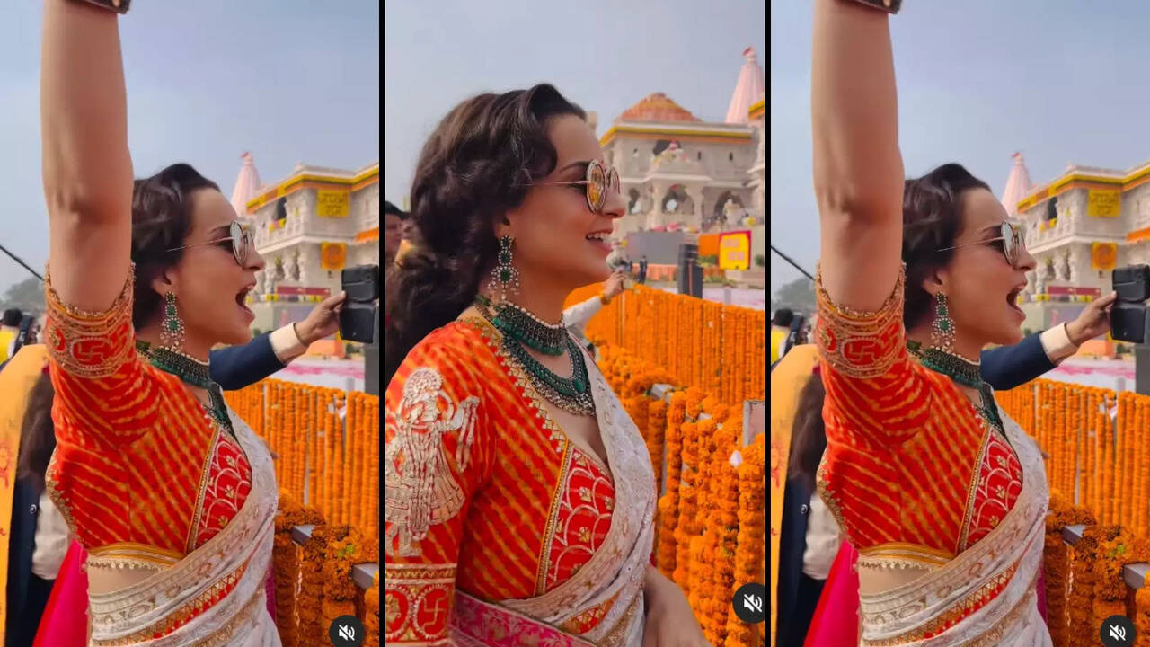 Ram Mandir Inauguration Kangana Ranaut Video