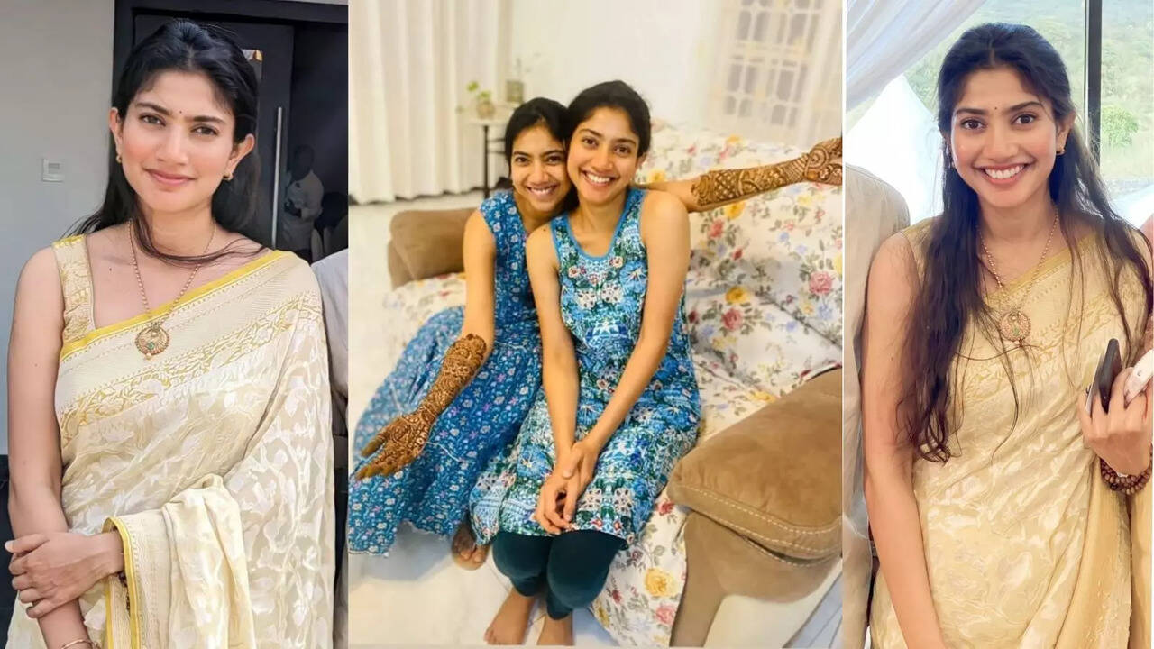 Sai Pallavi Sets Fire On The Dance Floor At Sister Pooja Kannan's Engagement Ceremony. Watch