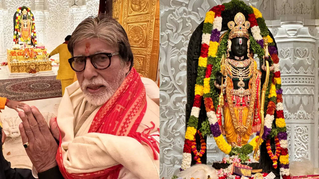 Bol Siya Pati Ramchandra Ki Jai! Amitabh Bachchan Drops Picture With Ram Lalla Idol