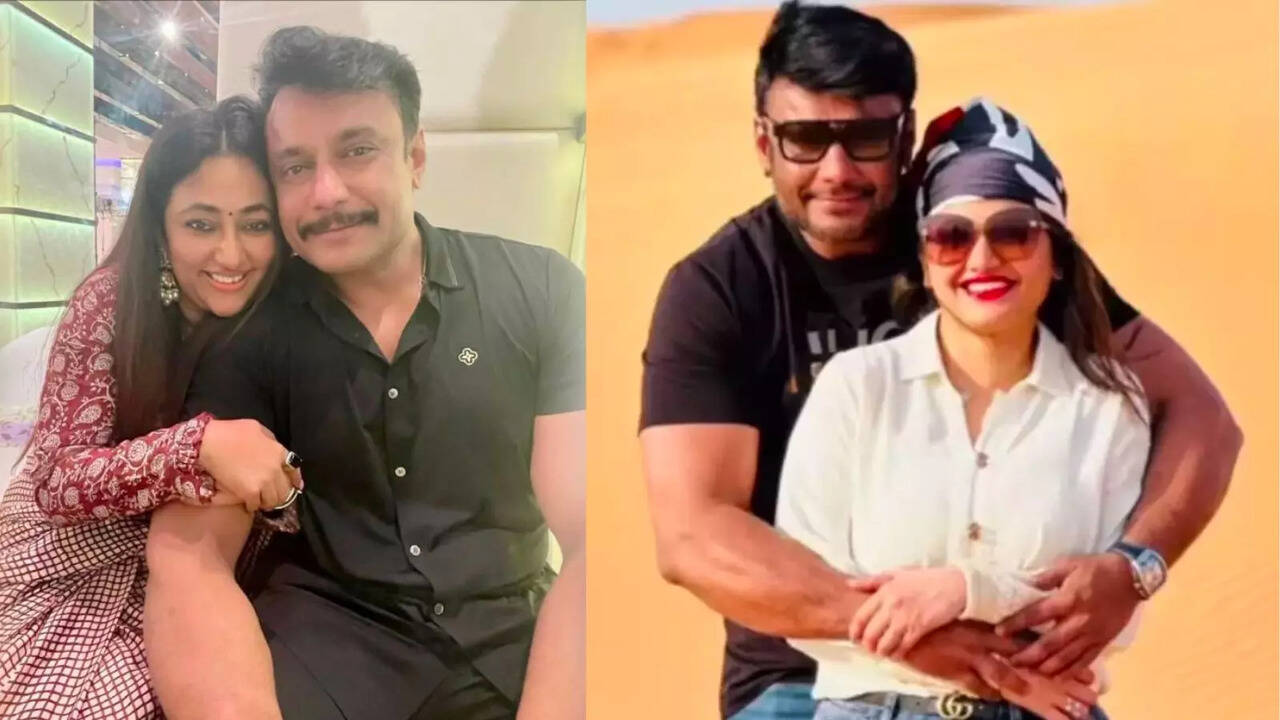 Pavithra Gowda Shares Cozy Pictures With Darshan, Wife Vijayalakshmi Threatens Legal Action