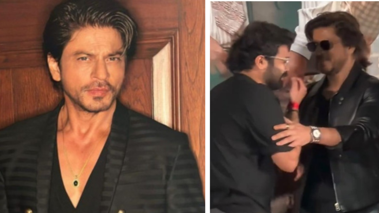 Shah Rukh Khan Hugs Emotional Fan Who Cried After Watching Dunki At Special Meet -  Netizens Say 'So Cute'