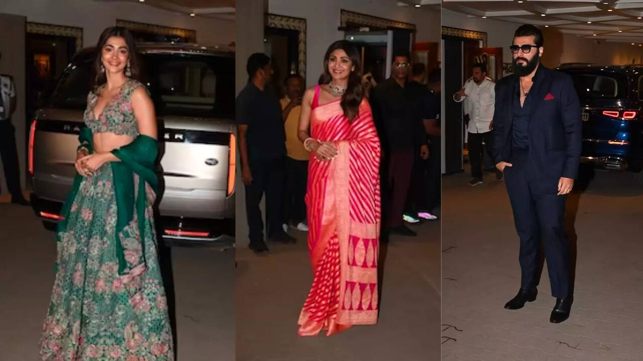 Shilpa Shetty, Arjun Kapoor And More Attend Mayank-Mayuri's Grand Night- SEE PICS