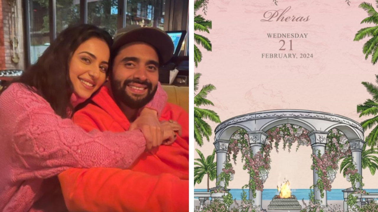 Rakul Preet Singh To Tie The Knot With Jackky Bhagnani On Feb 21 - Pics Of Wedding Invitation Go Viral