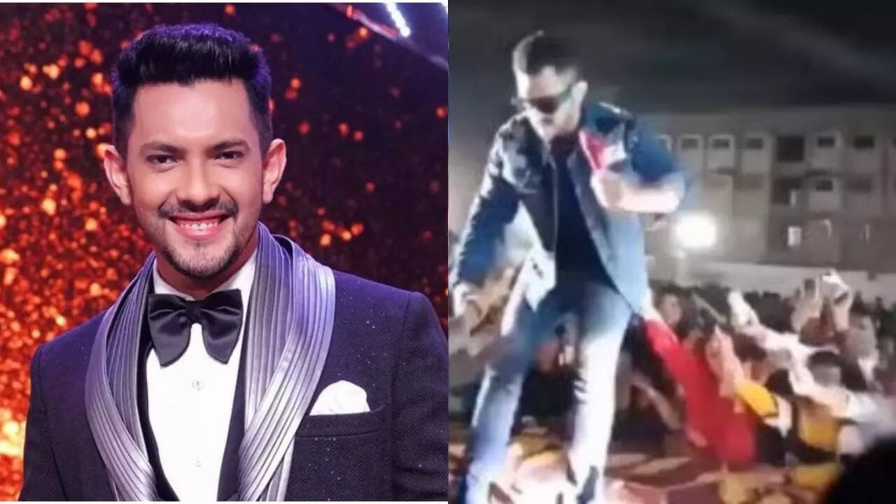 Aditya Narayan Hits Fan During Live Concert