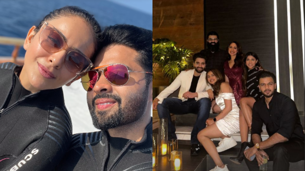 Inside Rakul Preet Singh, Jackky Bhagnani's Valentine's Day Celebration With Close Friends Ahead Of Wedding