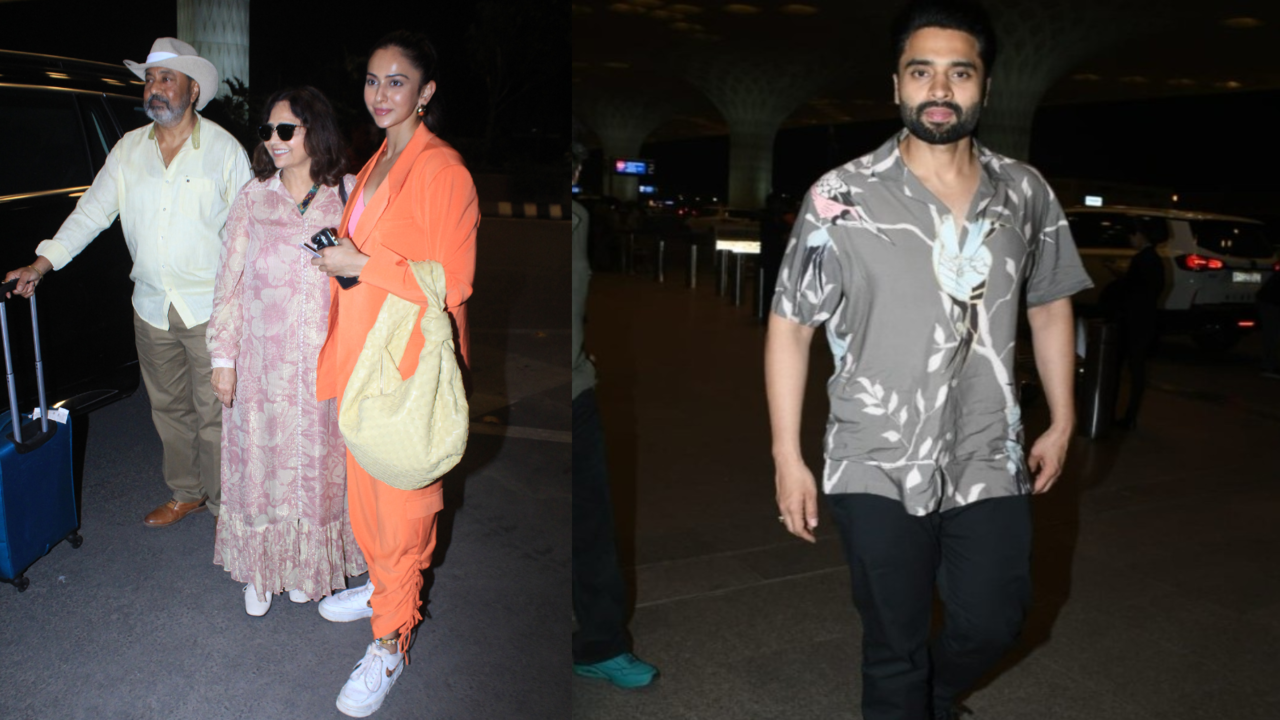 Bride, Groom-To-Be Rakul Preet Singh, Jackky Bhagnani Jet Off To Goa Ahead Of Their Wedding. Watch Viral Video