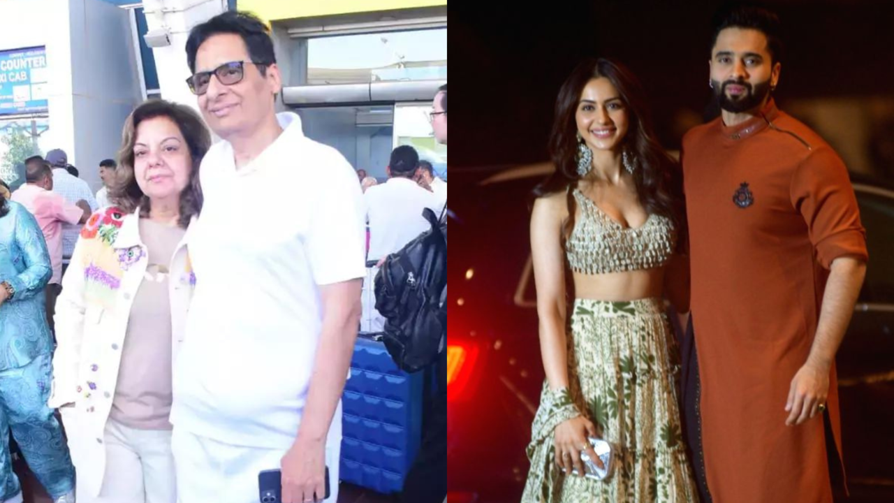 Rakul Preet Singh, Jackky Bhagnani Wedding: Groom's Parents Poses For Paps As They Arrive In Goa – See PICS