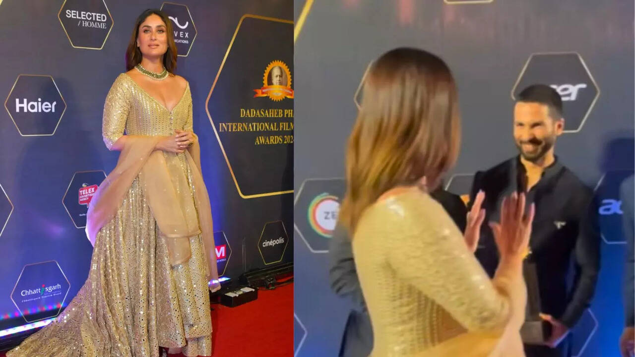 Did Kareena Kapoor Khan Just IGNORE Her Ex Shahid Kapoor? DPIFF Awards Video Goes Viral, WATCH